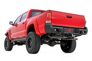 Toyota Tacoma Rear Bumper - Rough Country - With LED Cubes - '05-'15